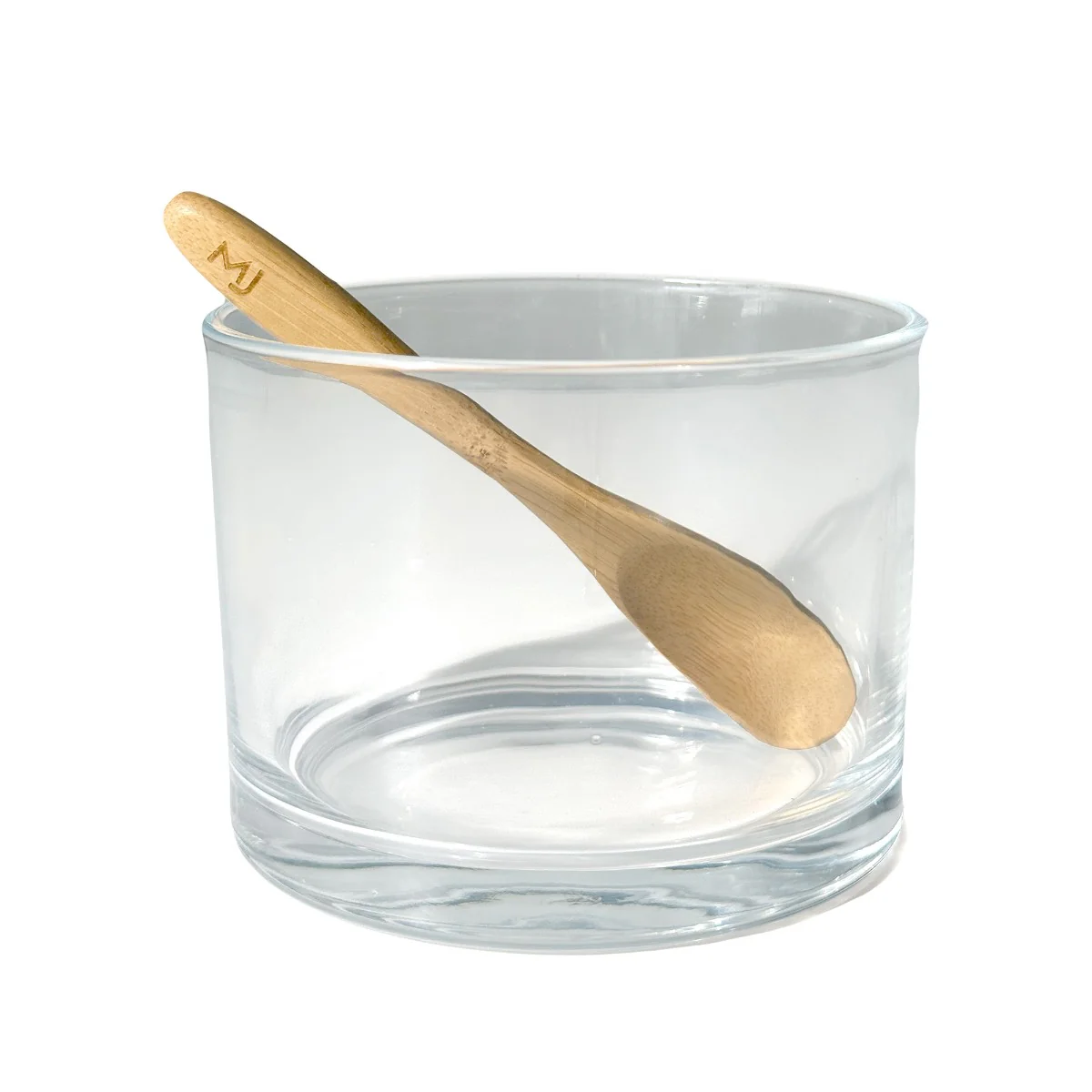 Mini cuillère en bois de bambou - Image 2